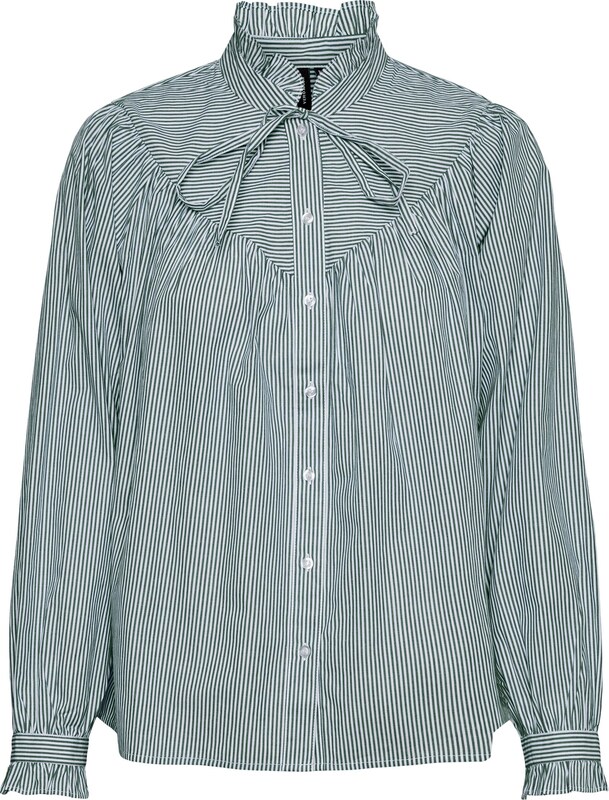 VERO MODA Bluse 'Eilera' in Dunkelgrün VERO MODA Bluse 'Eilera' in Dunkelgrün