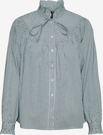 VERO MODA Blouse 'Eilera' in Groen: voorkant