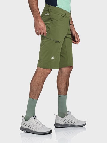 Schöffel Regular Outdoorbroek 'Danube' in Groen