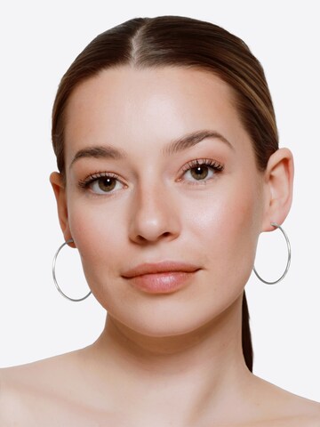 Boucles d'oreilles Heideman en argent : devant