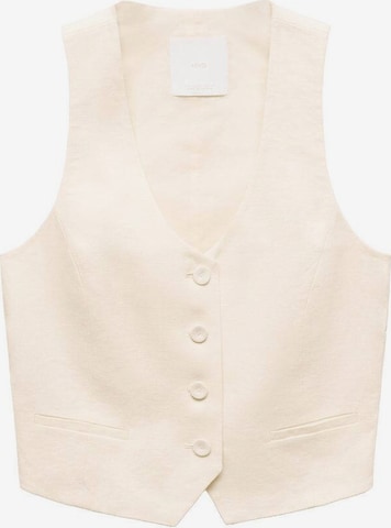 MANGO Suit Vest 'Boreli' in Beige: front