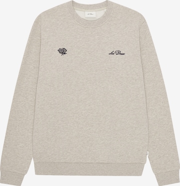 Sweat-shirt Les Deux en beige : devant