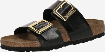 BIRKENSTOCKNatikače s potpeticom 'Sydney' - crna boja: prednji dio