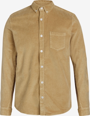 Coupe regular Chemise 'Sean' Redefined Rebel en beige : devant