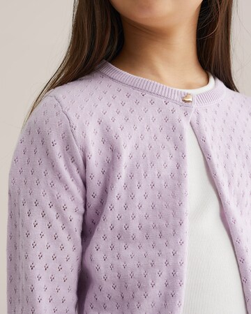 WE Fashion Вязаная кофта в Лиловый