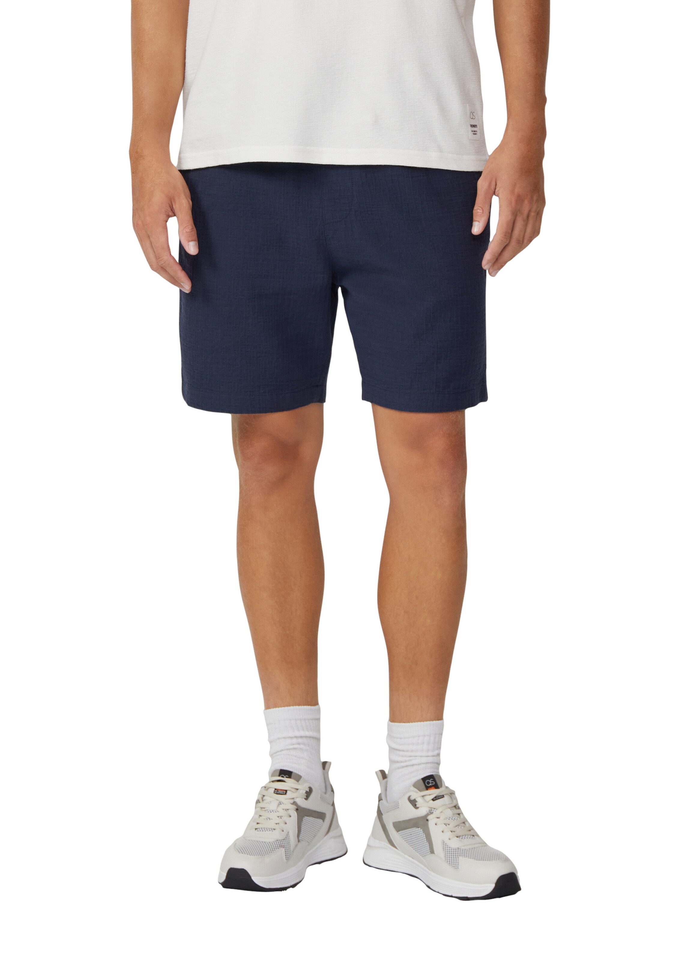 QS Regular Pants in Blue: front