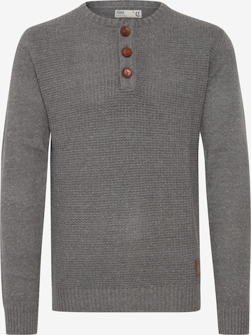 !Solid Sweater 'Terrance' in Grey: front