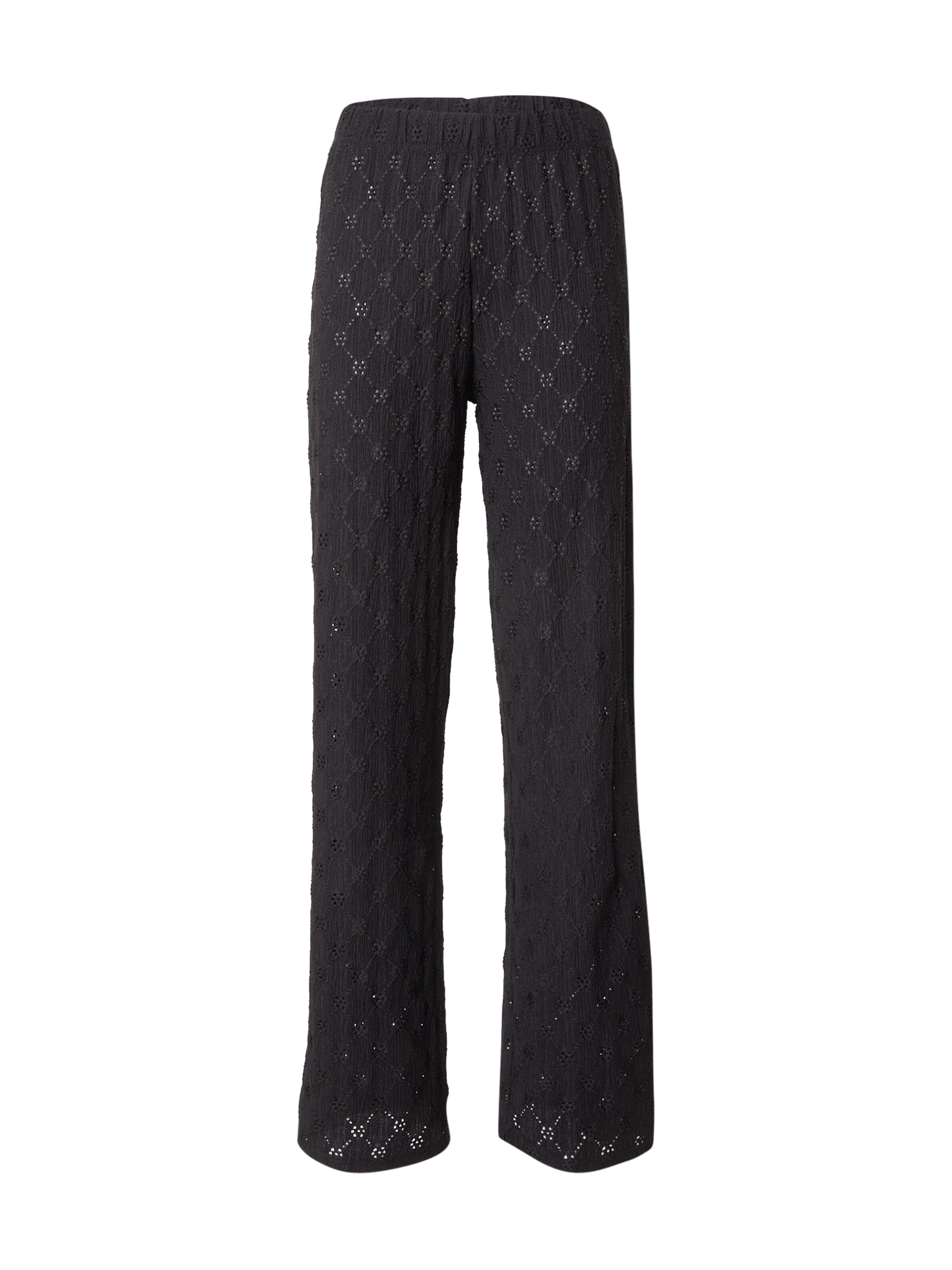 Hailys Pants 'Ri44ssa' in Black: front