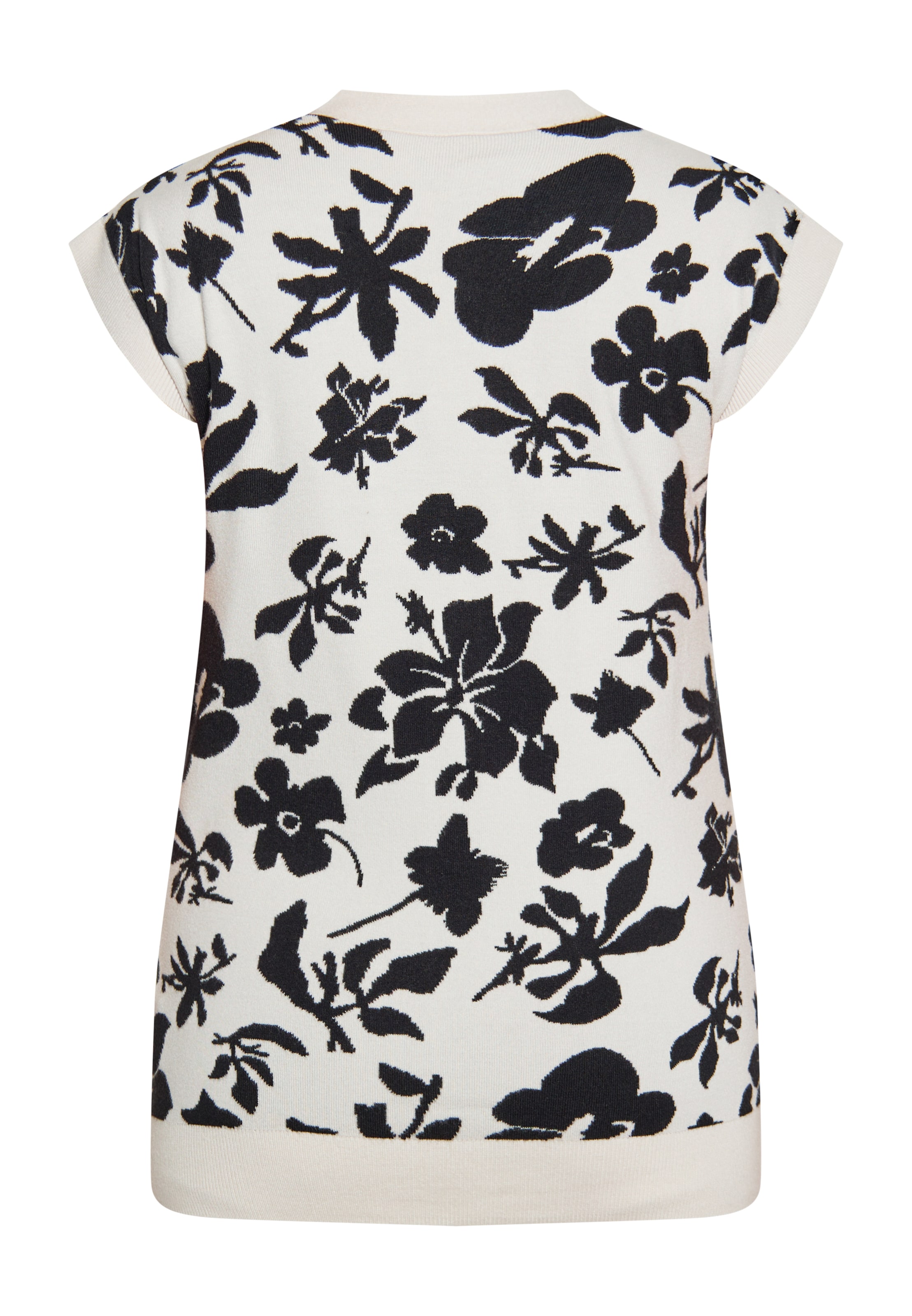 Gilet in maglia di Usha in bianco