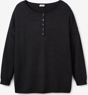 Pull-over SHEEGO en noir : devant