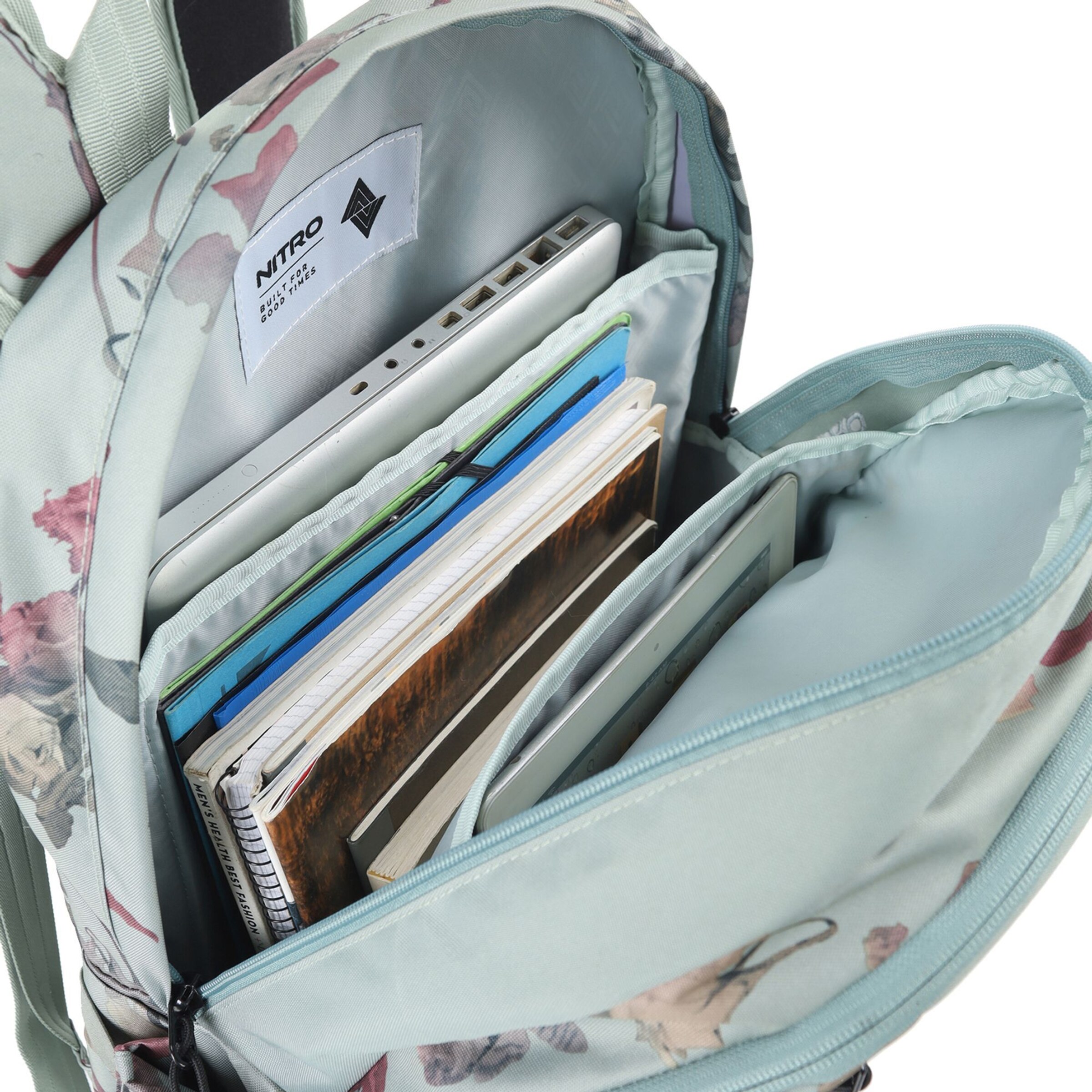 NitroBags Backpack 'Future' in Green