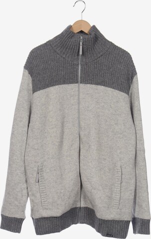 JACK WOLFSKIN Sweater & Cardigan in XXXL in Grey: front