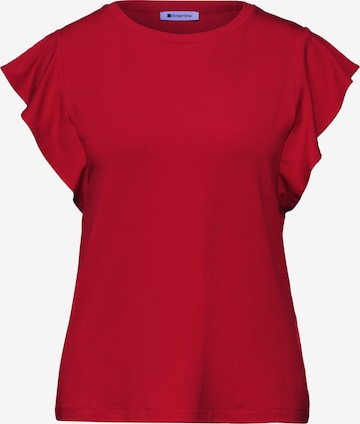 STREET ONE Shirt in Rot: Vorderseite
