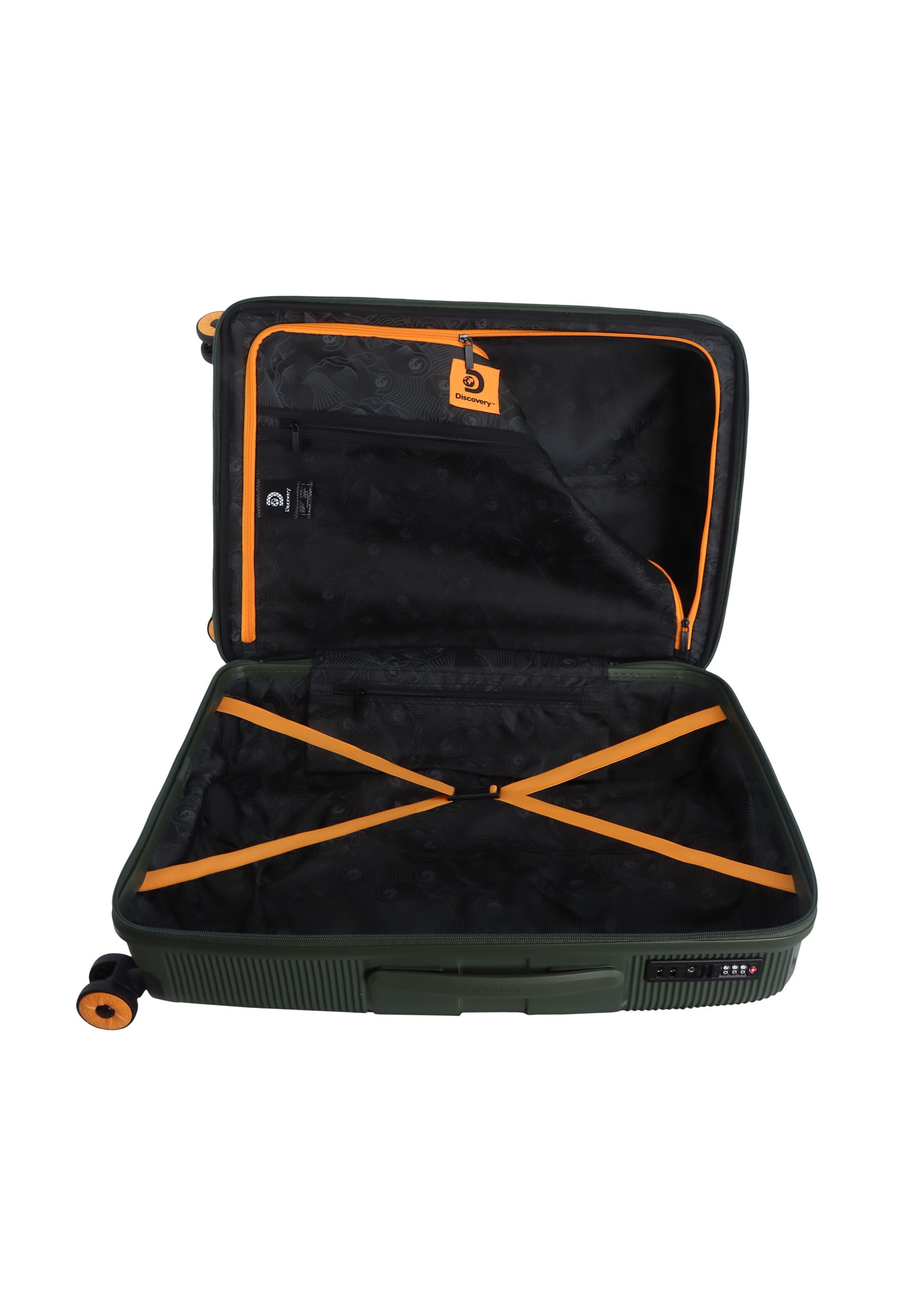 Discovery Suitcase 'Trails' in Green