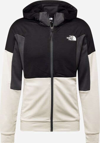 Jachetă  fleece funcțională 'Mountain Athletics' de la THE NORTH FACE pe gri: față
