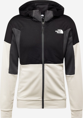 THE NORTH FACE Funktionsfleecejacke 'Mountain Athletics' in Grau: predná strana