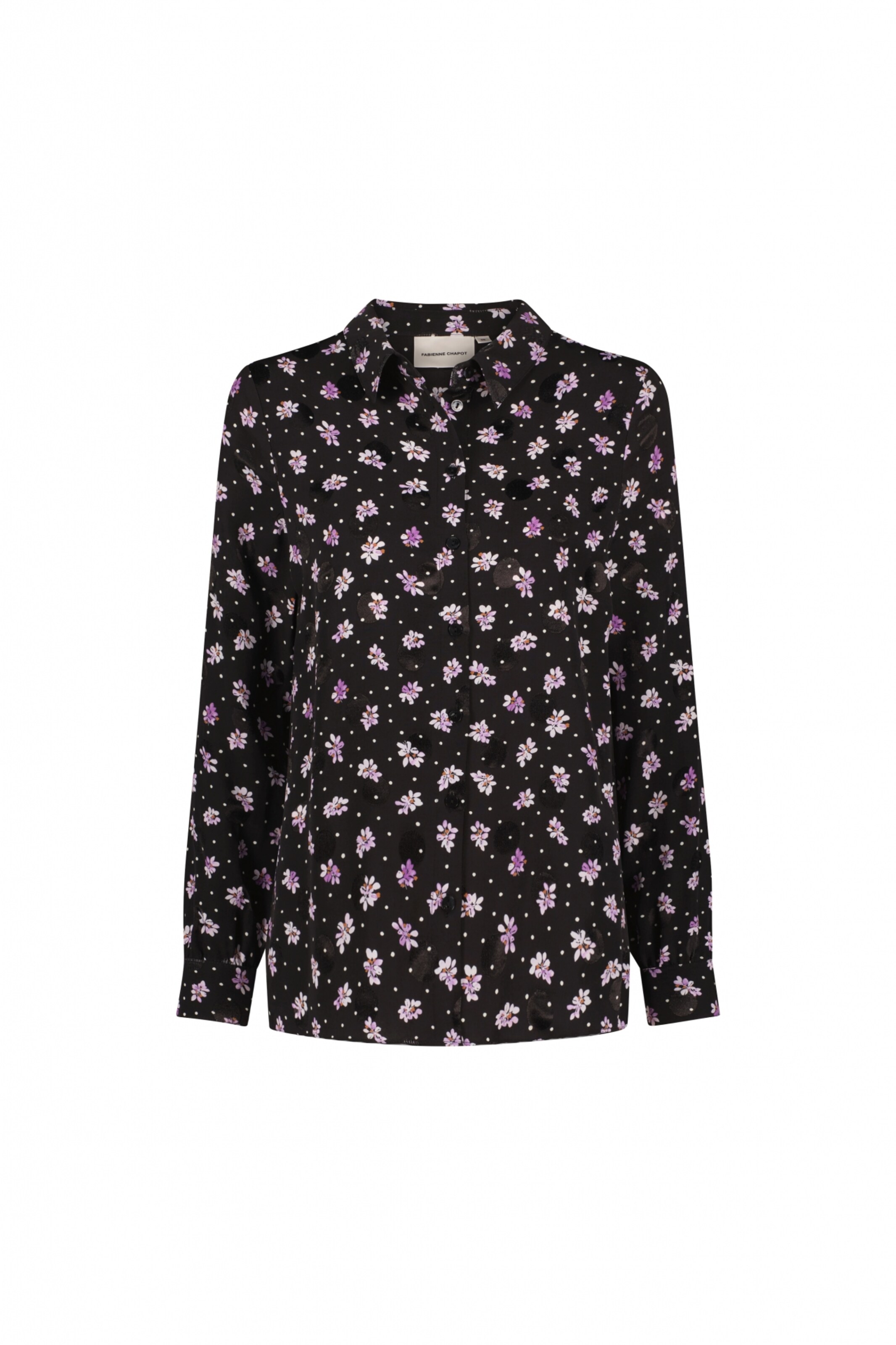 Fabienne Chapot Blouse in Black: front