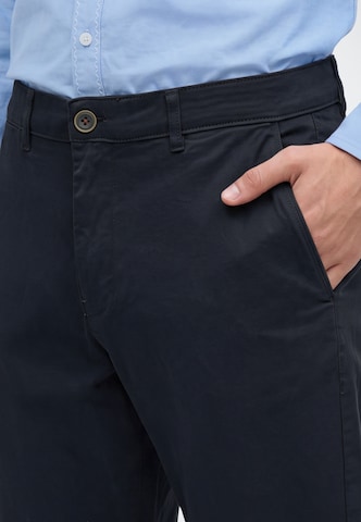 Petrol Industries - Slimfit Pantalón chino en azul