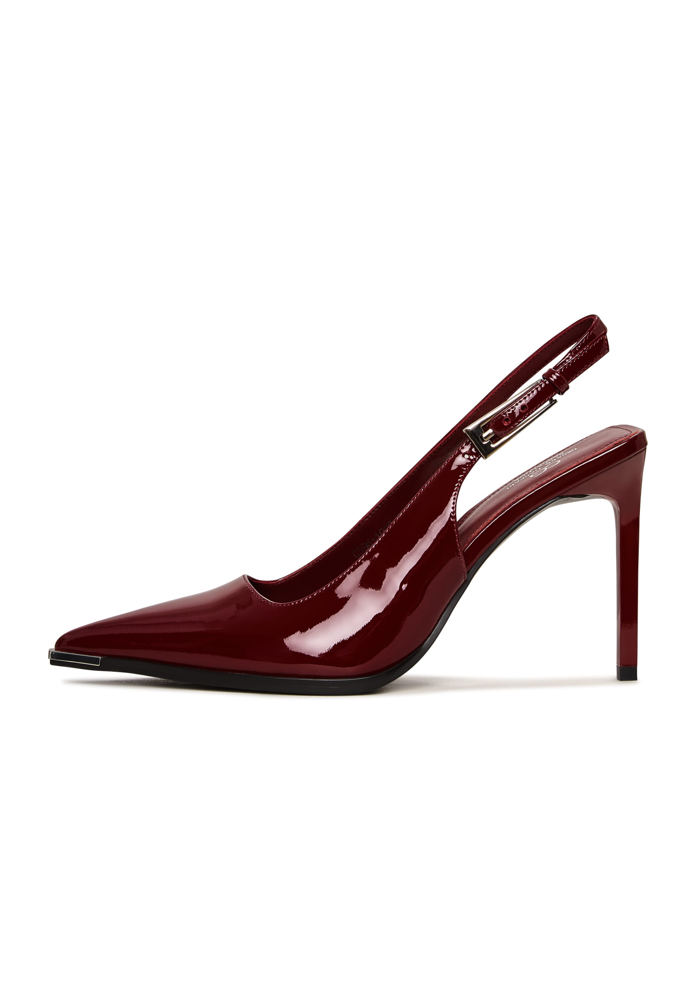 CESARE GASPARI Slingpumps in Rot: Vorderseite