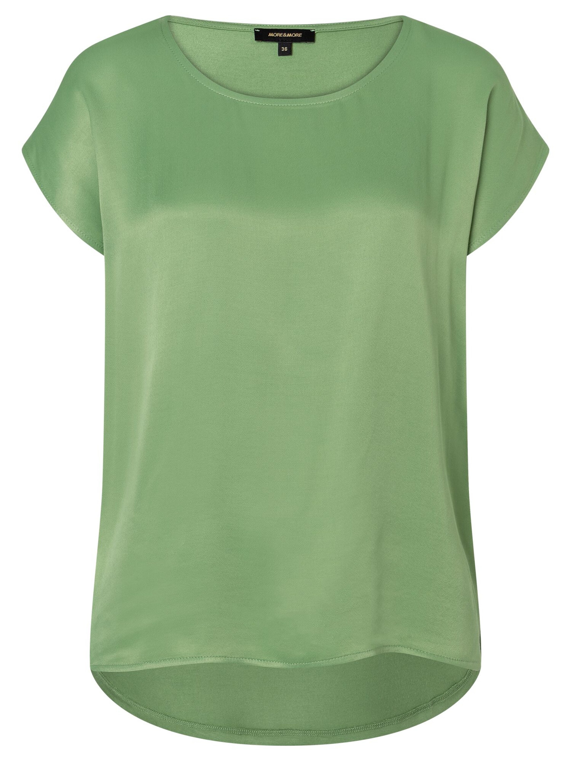 Maglietta di MORE & MORE in verde: frontale