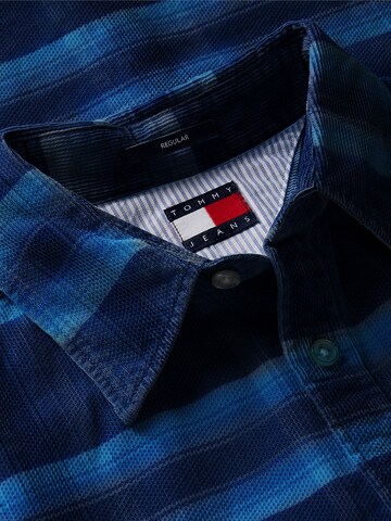 Coupe regular Chemise Tommy Jeans en bleu