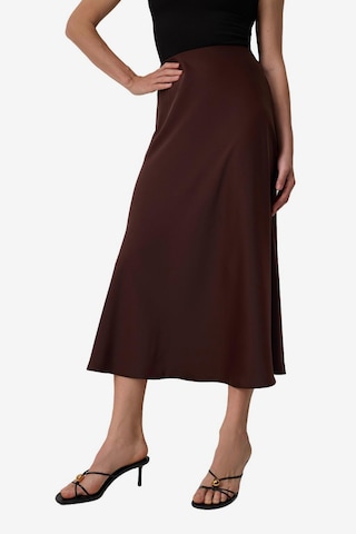 Touche Prive Skirt in Brown: front