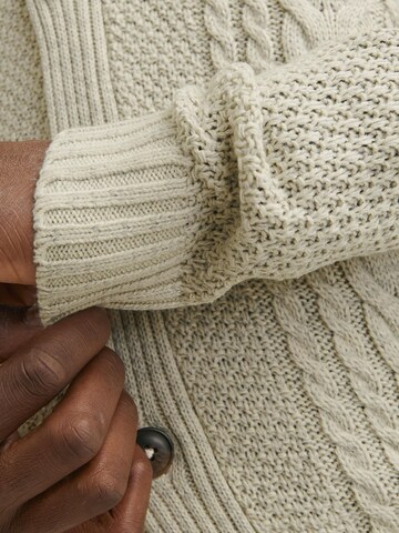 Vestes en maille JACK & JONES en beige