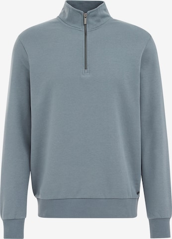 WE FashionSweater majica - plava boja: prednji dio