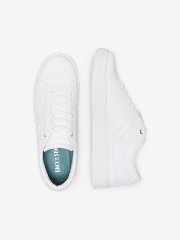 Only & Sons Platform trainers 'ONSAXEL' in White