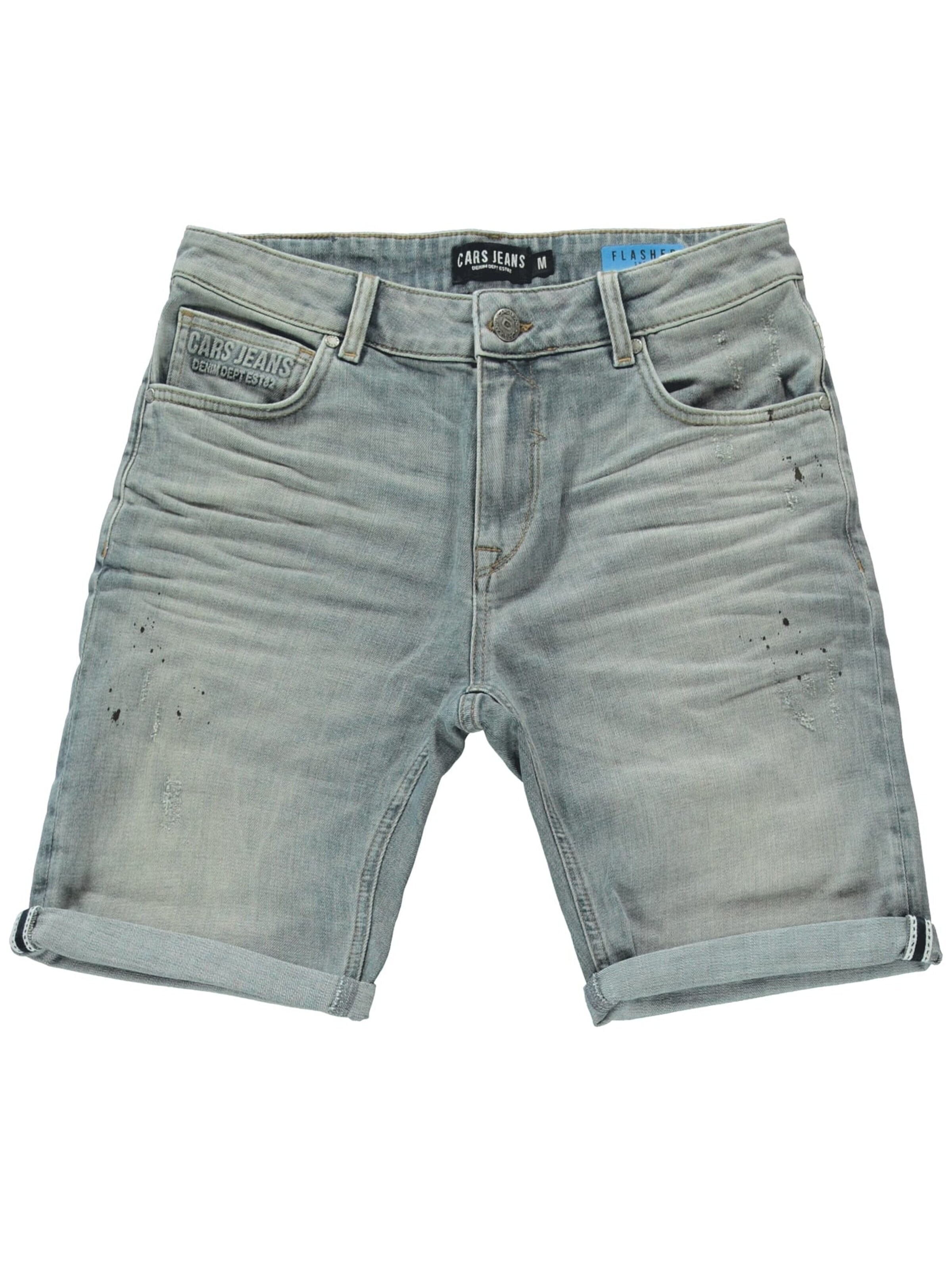 CARS Baggy Trousers '04 Flasher' in Blue: front