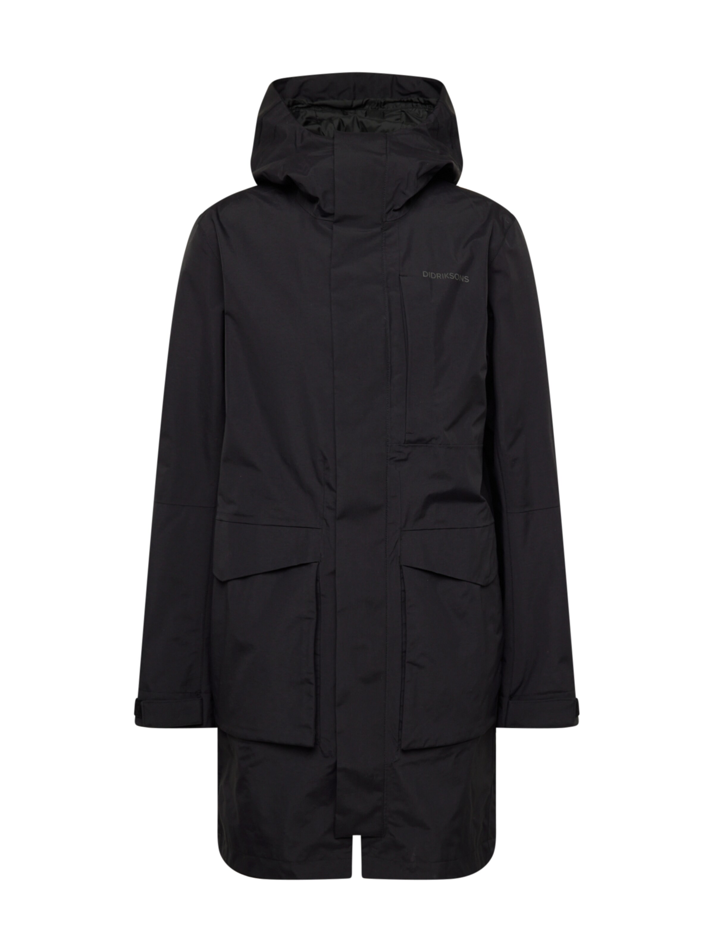 Didriksons Zunanja jakna 'ANDREAS' | črna barva: sprednja stran