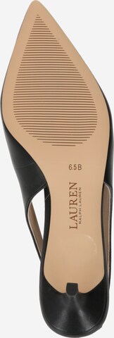 Lauren Ralph Lauren Γόβες slingback 'LOLAH' σε μαύρο