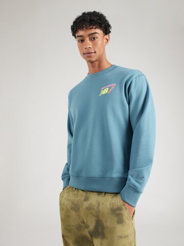 Sweat-shirt new balance en bleu