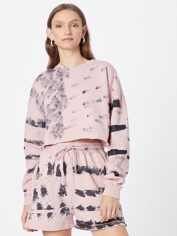 Missguided Sweatshirt in Pink: front