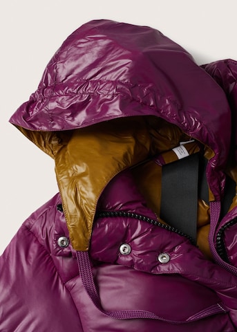 MANGO Winter Jacket 'Aspen' in Purple