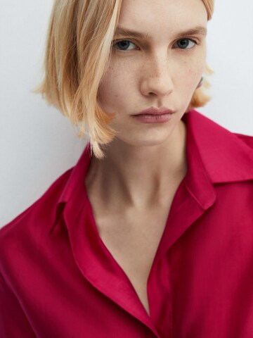 MANGO Bluse 'Malva' in Rot