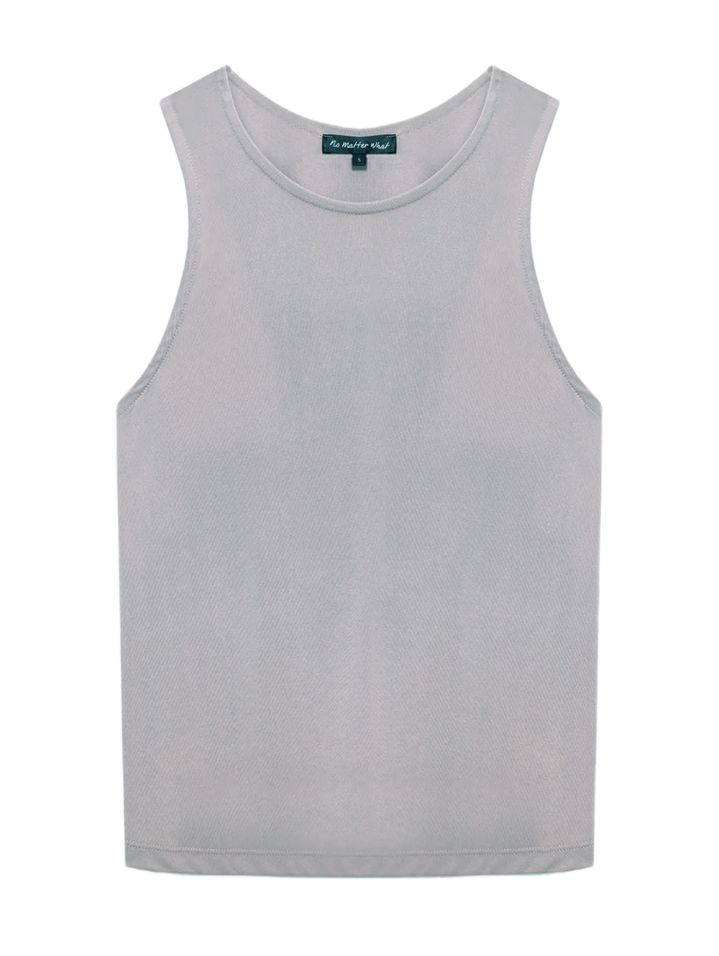 No Matter What Top in Grijs: voorkant