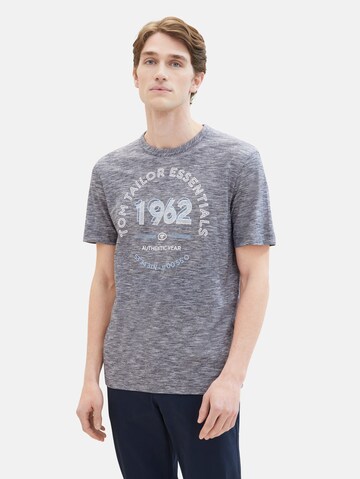 TOM TAILOR T-Shirt in Blau: predná strana