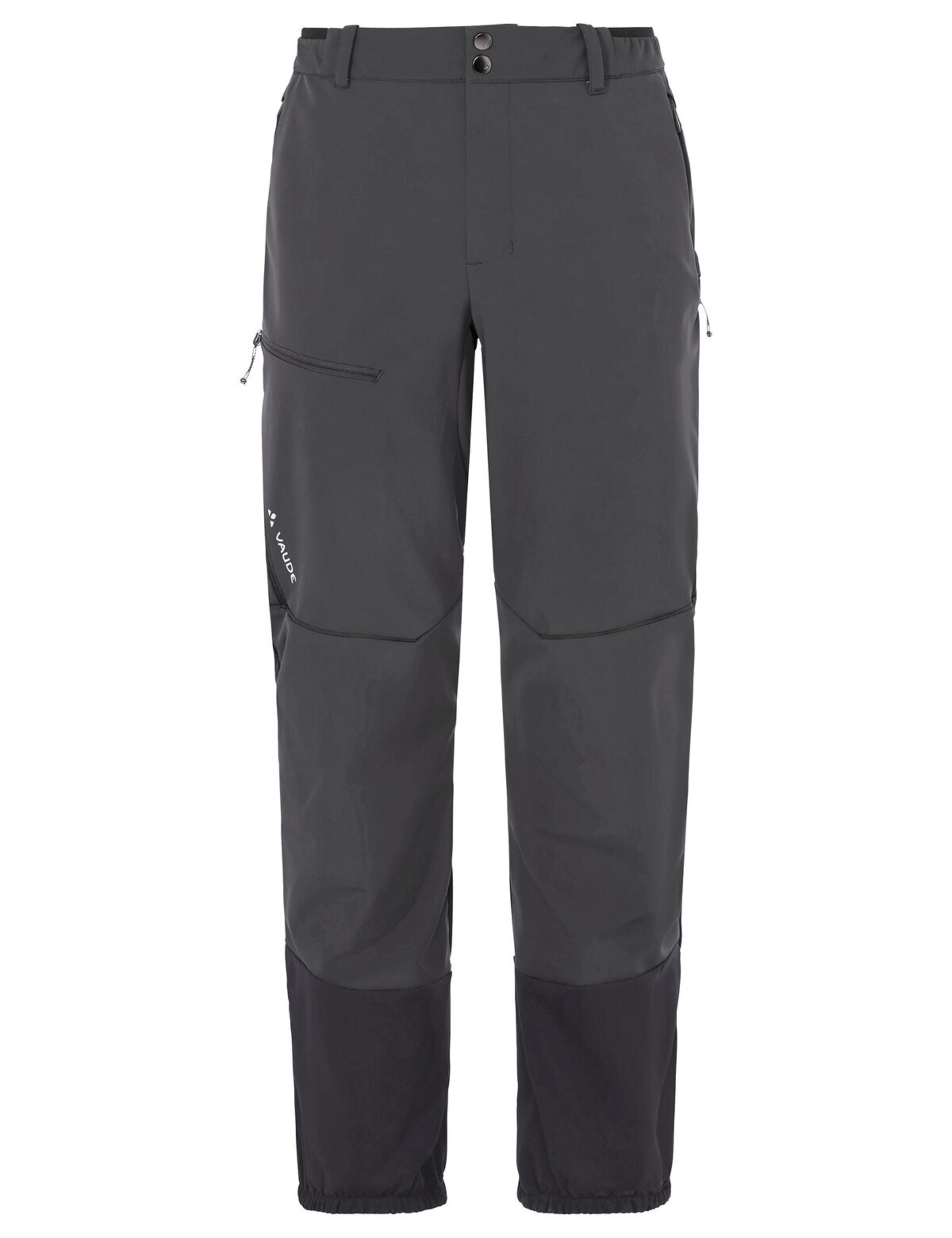 VAUDE Outdoor trousers 'Larice V' in Grey: front
