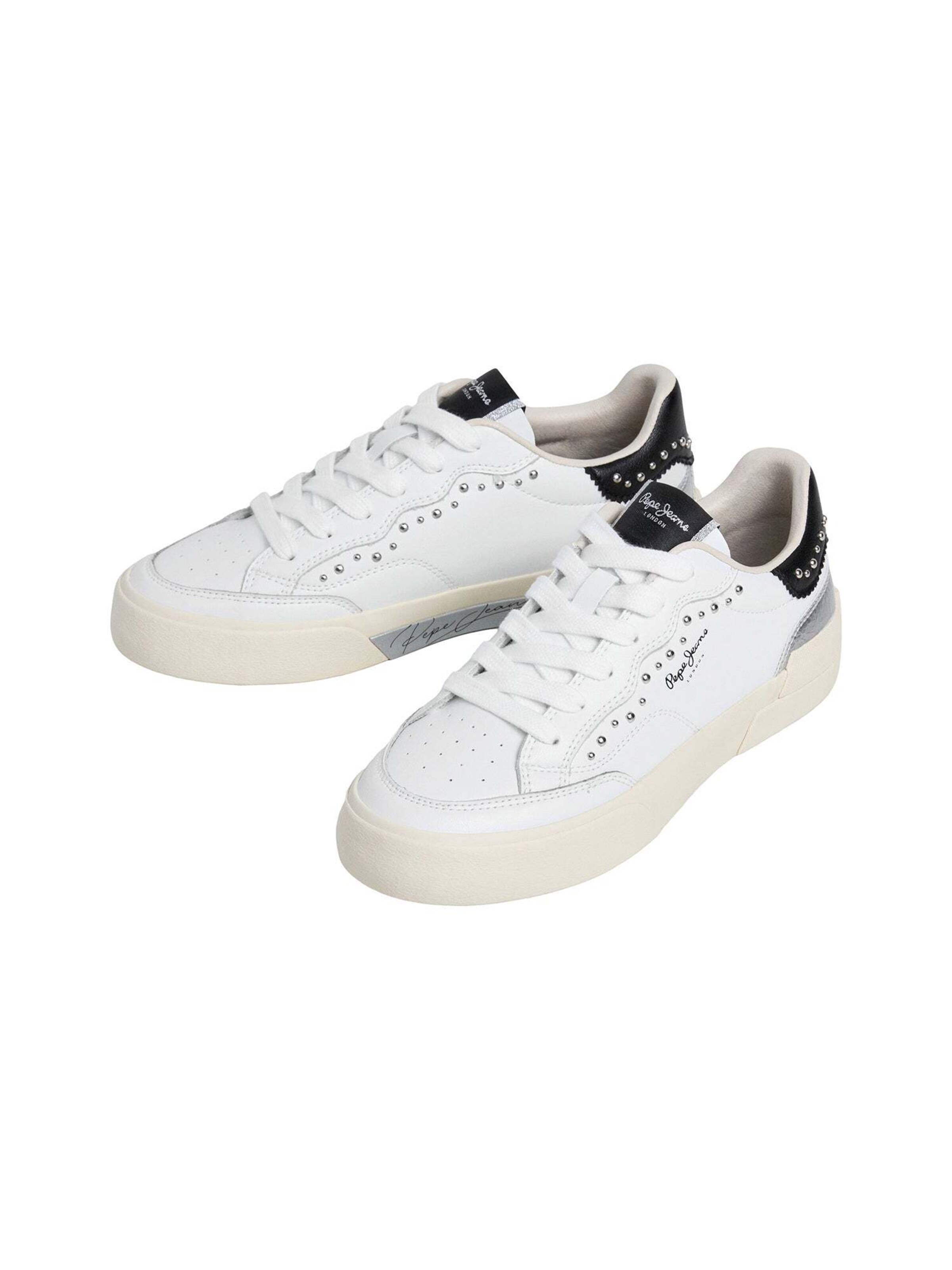 Pepe Jeans Sneakers laag in Zilver