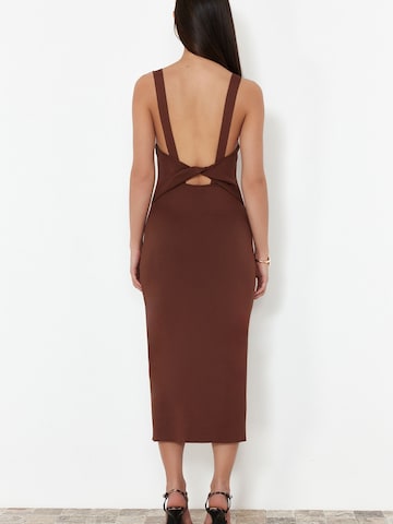 Trendyol Kleid in Braun