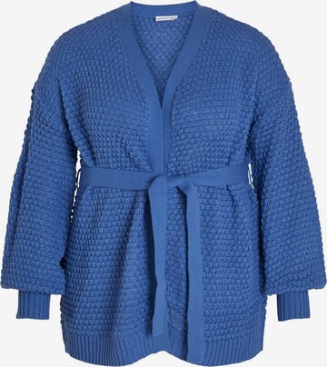 EVOKED Knit Cardigan in Blue: front