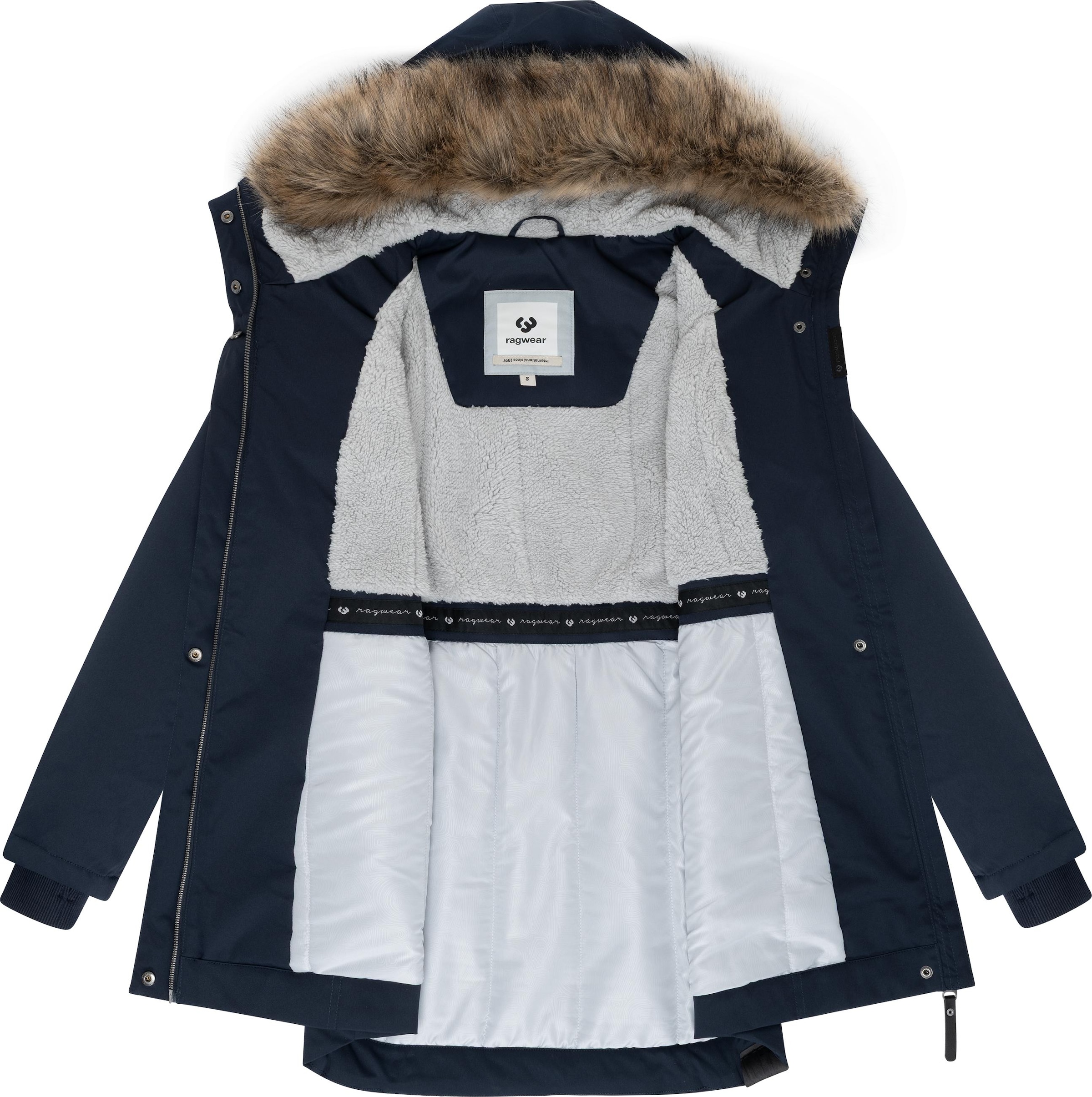 Ragwear Зимняя парка 'Ellsa Youmodo' в Синий