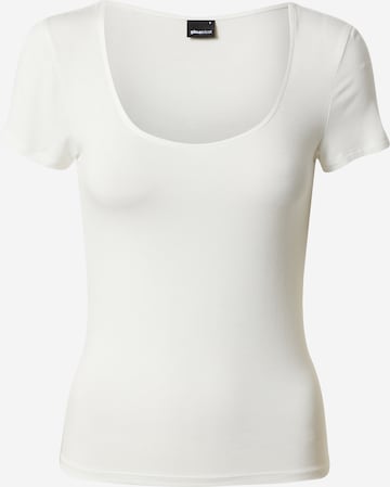 Gina Tricot T-Shirt 'Alma' in Weiß: predná strana
