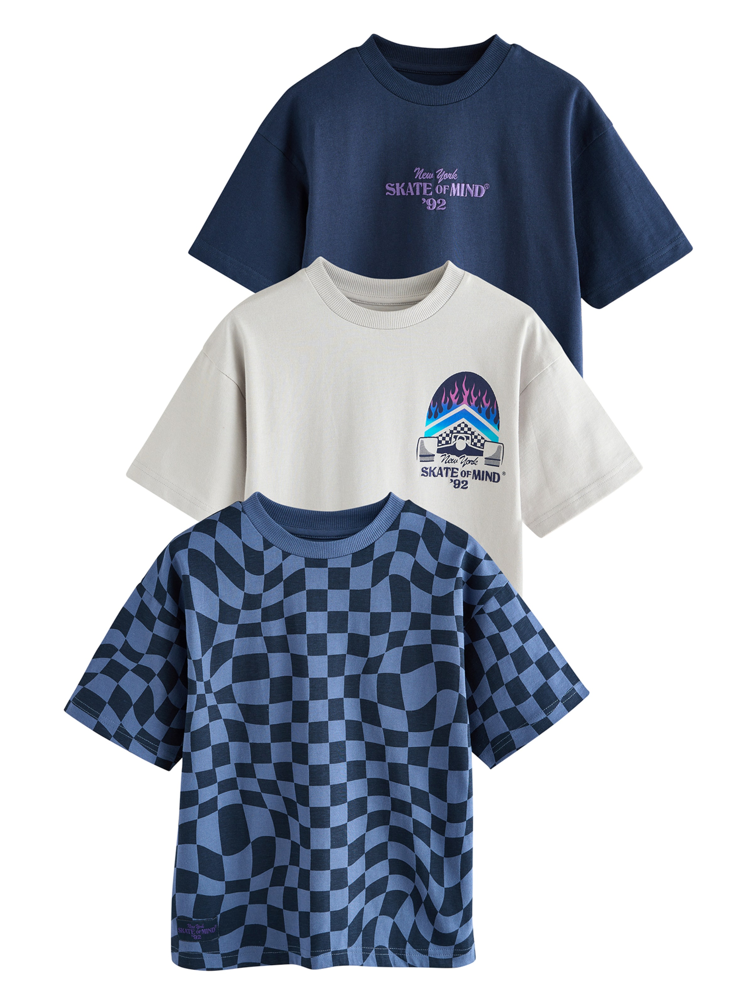 Next Футболка в Синий: спереди