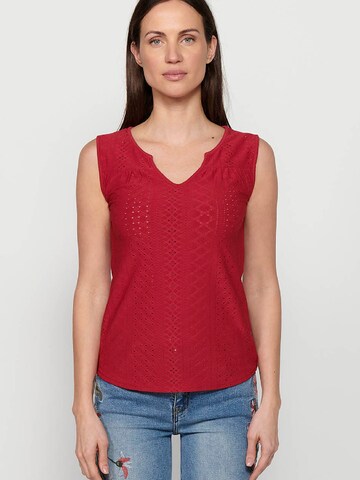 KOROSHI Shirt in Rood