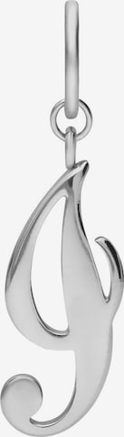 Lucardi Pendant in Silver: front