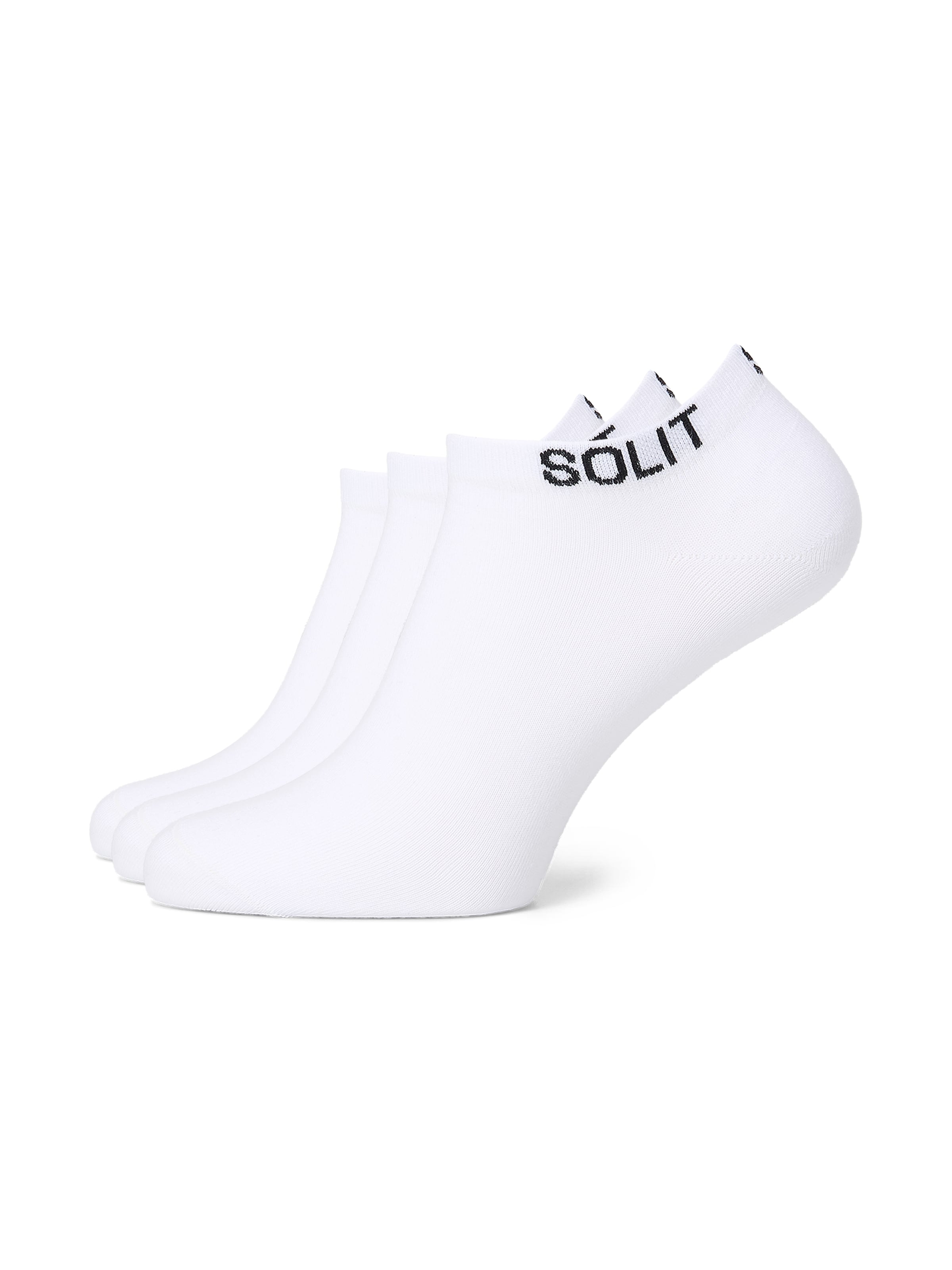 SOLIT socks Sokken 'Classic Bamboo (wit)' in Wit: voorkant