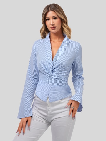 LapaPlus Bluse in Blau