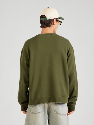 WEEKDAY Sweatshirt 'Vic' in Green